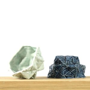 Origami Porcelain Bowl